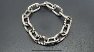 David Yurman Dy The Madison Bracelet Chain In Sterling Silver