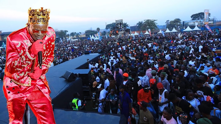 HAPPENING NOW KING SAHA LIVE IN CONCERT AT LUGOGO CRICKET OVAL