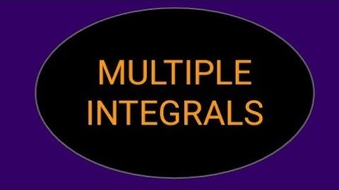 Multiple Integrals - Centre of gravity 2