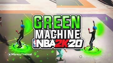 MY SHARP LITERALLY A GREEN MACHINE! | NBA 2K20 SHARP LITERALLY GREEN EVERY SHOT I SHOOT!