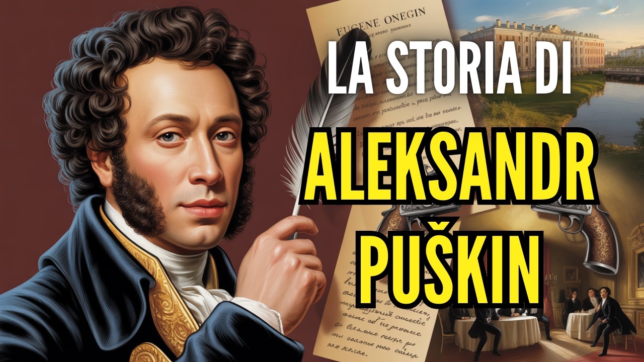 ALEKSANDR PUŠKIN | Il Più Grande Poeta Russo Morto in Duello a 37 Anni