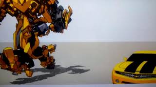 3D Max Bumblebee Transformers