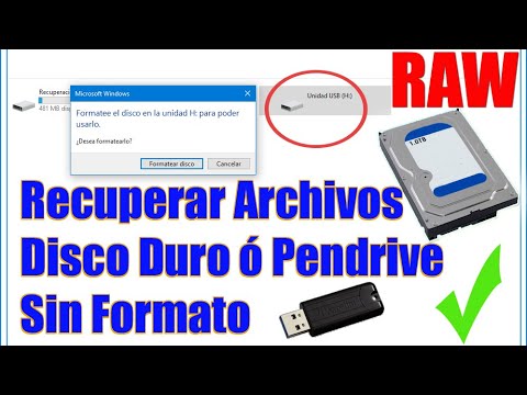 Video: Cómo Abrir Un Sistema De Archivos Sin Formato