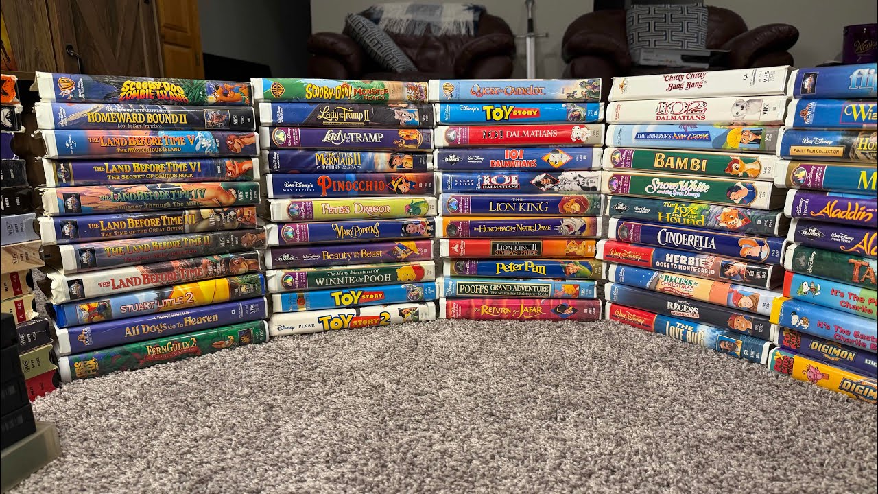 Вся моя коллекция фильмов на VHS | 2026