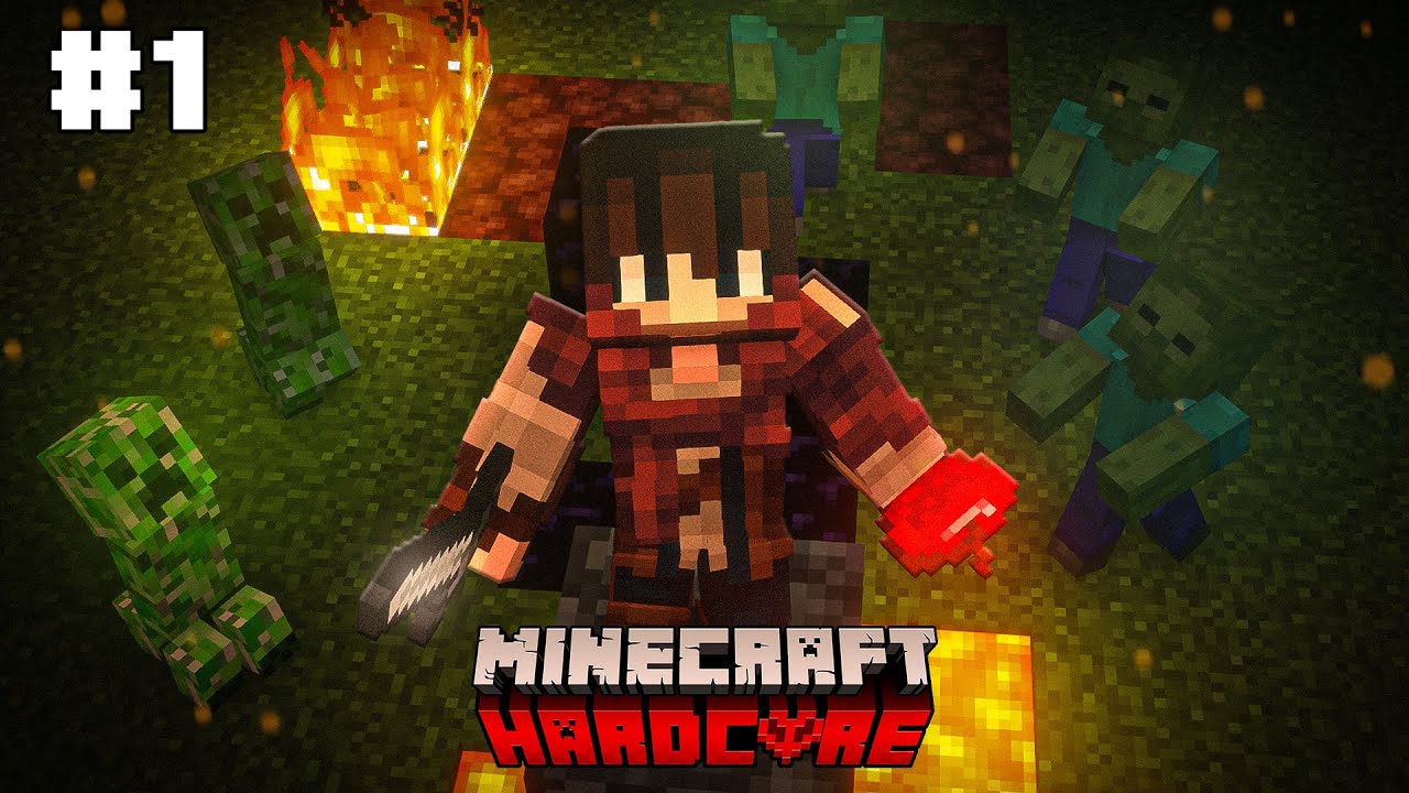 Perfect Start Of Minecraft Hardcore | Minecraft Hardcore Video