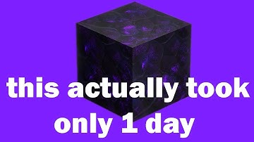 Mining Obsidian With Mining Fatigue III effect using fist only