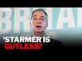 'STARMER IS USELESS!' | Farage unleashes BLISTERING attack on Starmer after local election u-turn