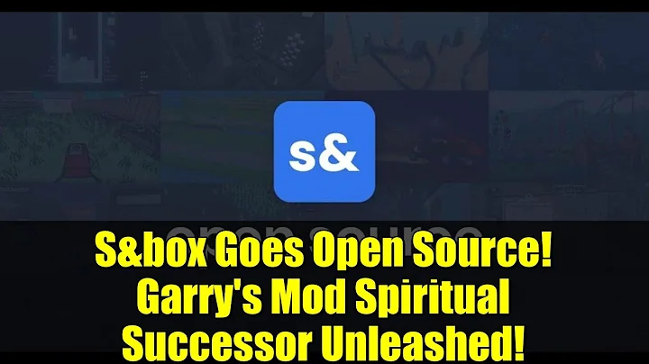 S&box Goes Open Source! Garry's Mod Spiritual Successor Unleashed!