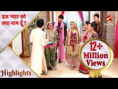 Iss Pyar Ko Kya Naam Doon? | Beautiful moments at Khushi's Gruhapravesh!