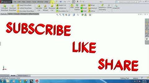 Solidworks tutorial coffee table