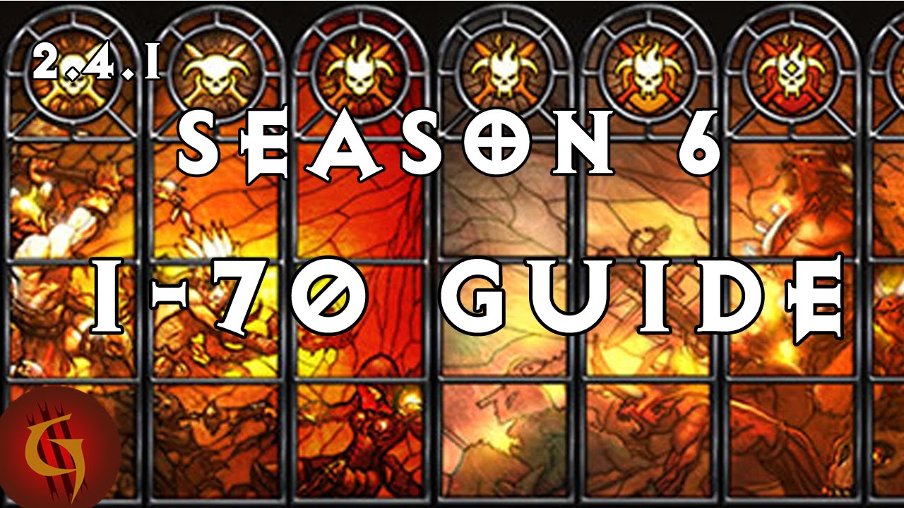 Diablo 3 Season 6 170 Leveling Guide patch 2.4.1  YouTube