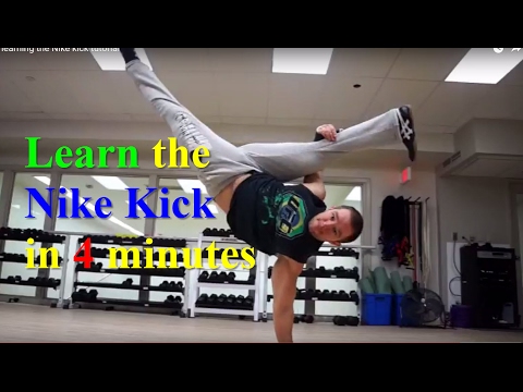 3 Steps for Learning the Nike Air Freeze Kick | Alpha living Tutorial