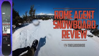 Rome Agent 2022 Snowboard Review