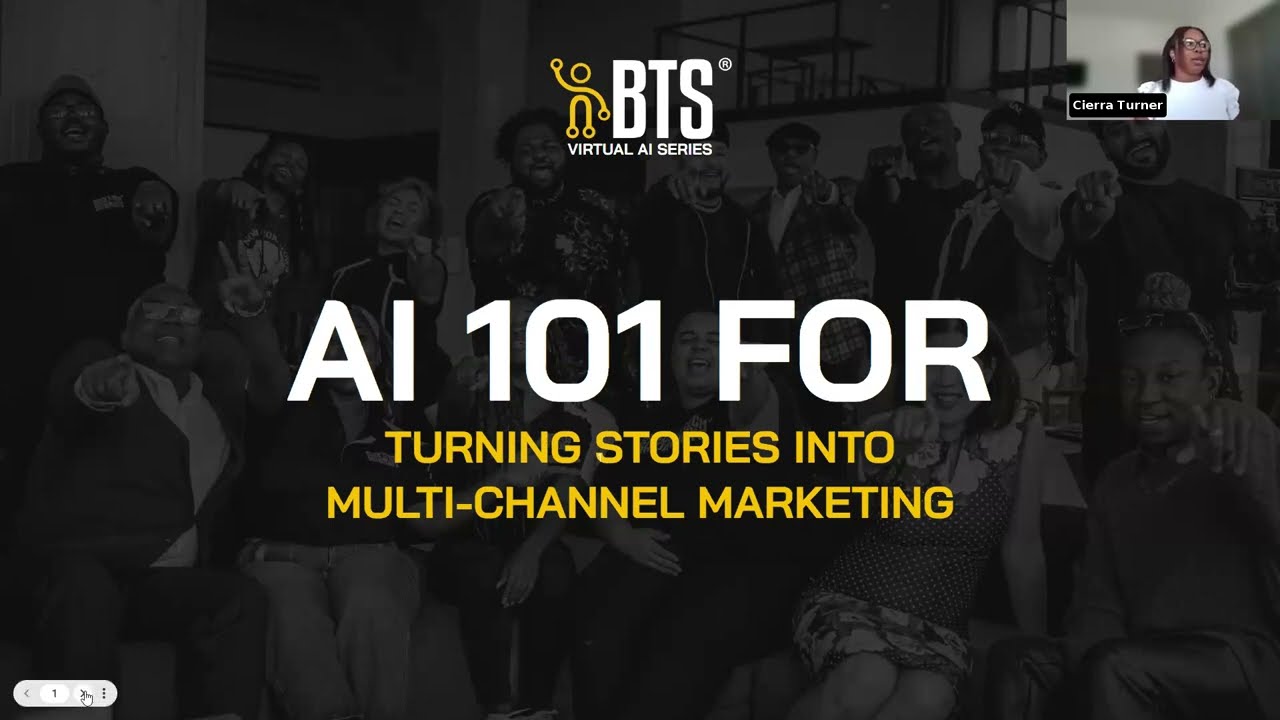 BTS Virtual AI Series - AI Content to Campaign: Turning Stories into Multi Channel Marketing
