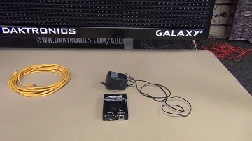 How to Properly Install Ethernet Fiber Communication for a Daktronics Galaxy GS6 and GT6