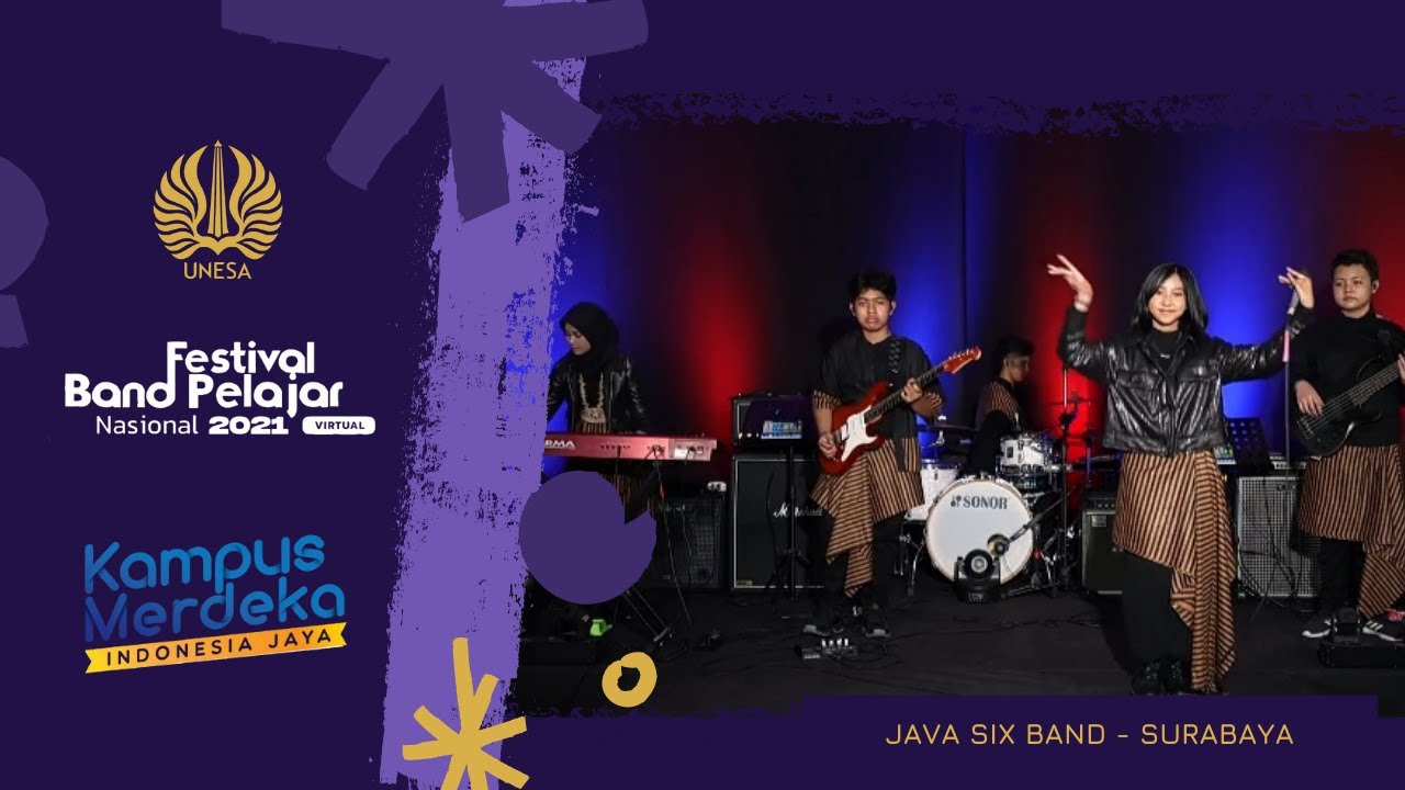 JAVA SIX BAND - Gambang Suling | Festival Band Pelajar tingkat Nasional 2021