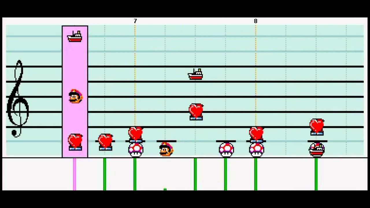 Iron Maiden - The Trooper - Mario Paint Composer REMASTERED