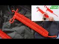 Carry the Rope with Style - Quick Release Option if Needed - Make a Quick Deploy Fishtail Weave