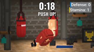Square fists mobile gameplaying Kick box screenshot 1