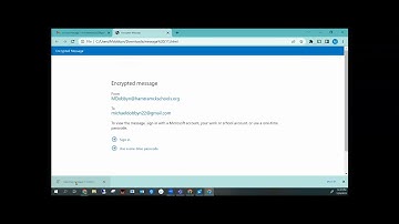 How to Open an Encrypted Email Using a personal Email Account
