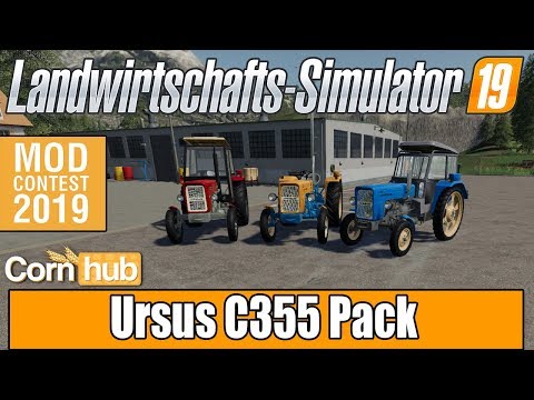 LS19 Modvorstellung - Ursus C355 Pack - LS19 Mod Contest 2019