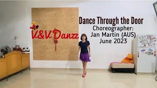 Dance Through the Door - Line Dance (Choreo : Jan Martin)