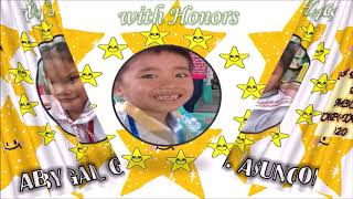 Grade 1 AM Online Recognition of Butuan Central S.Y.2019-2020