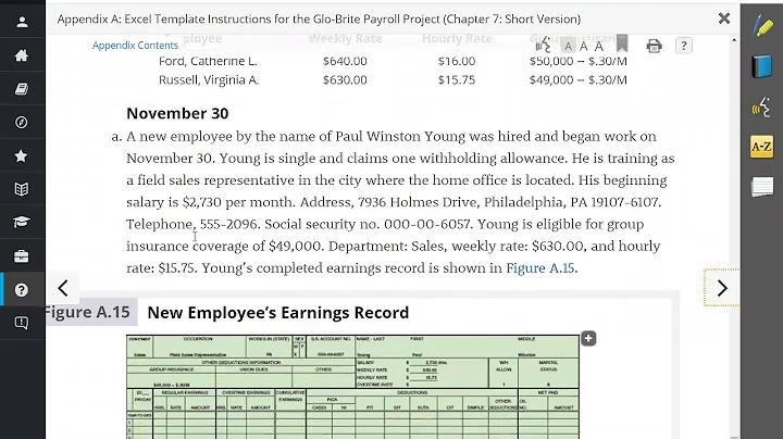 Payroll Project Information