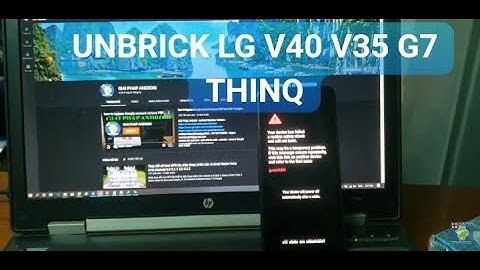fix LG V60 V50s V50 V40 V35 V30 G6 G7 G8 G8s G8x ThinQ stuck Your device has failed a routine safety
