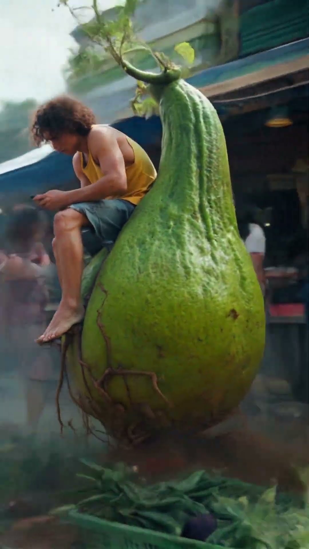 Kwebbelkop AI Riding his FruitMobile!?