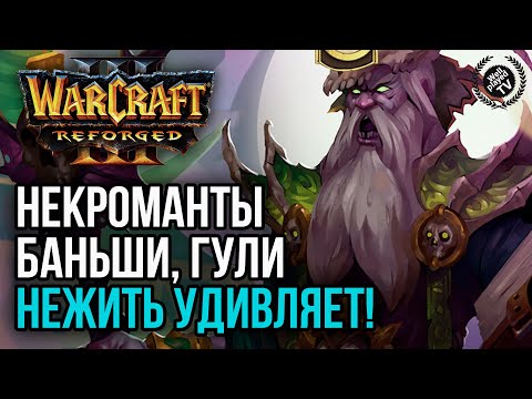 Видео: НЕКРОМАНТЫ, БАНЬШЕ, ГУЛИ! Нежить удивляет: Warcraft 3 Reforged