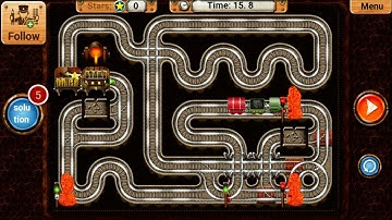 Train Maze Tiles Express Puzzle Game | Rail Maze 2 | Android Gameplay #397