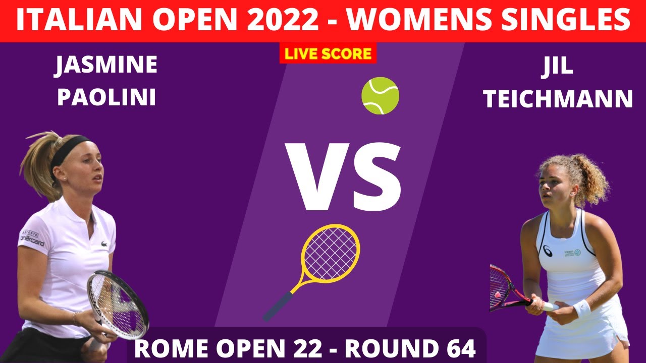 rome tennis live scores