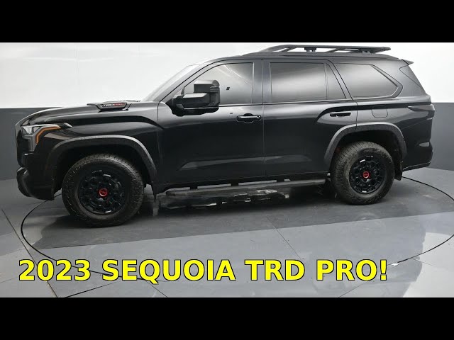 GCD 2023 トヨタ・セコイア　TRD PRO　(ブラック) Used 2023 Toyota Sequoia TRD Pro For Sale (Sold) | Momentum