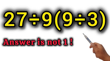 POV: Only 1% Can Solve This Math Problem!