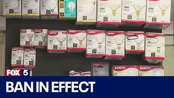 Incandescent bulb ban in effect