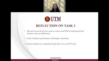 SECR1213 NETWORK.COMMUNICATIONS REFLECTION VIDEO