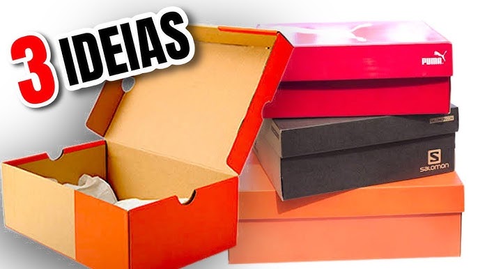8 MANUALIDADES para TRASFORMAR cajas DE zapatos 📦 -IDEAS con CAJAS DE  CATÓN. 