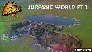 Recreating Jurassic World in Jurassic World Evolution 2   Part 1