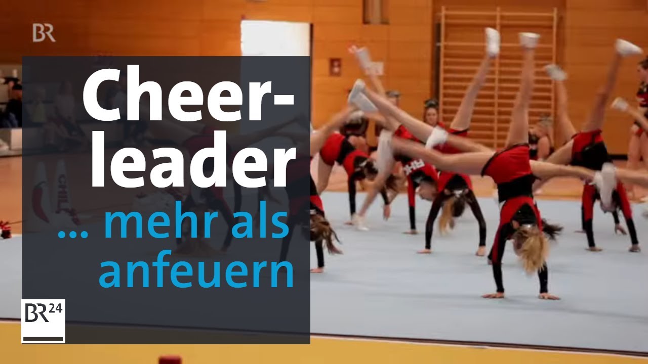Knallharter Sport: Cheerleader in Deutschland - von wegen nur Puschelschwingen | BR24