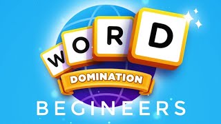Word Domination: Beginners play the word game screenshot 1