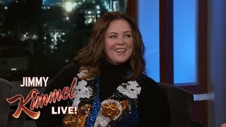 Celebrity Melissa McCarthy Gets Very Nervous Voting Profile