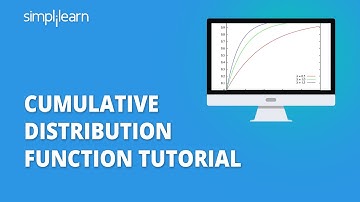 Cumulative Distribution Function Tutorial With Example | CDF In Probability Tutorial | Simplilearn
