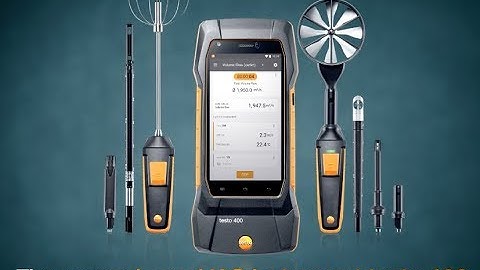 Testo 400 Universal IAQ Instrument: Overview