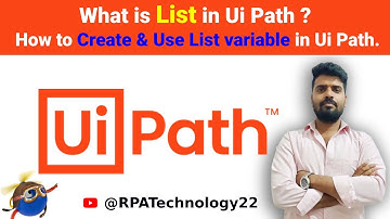 How to create list variable in Ui Path | Ui Path Tutorial