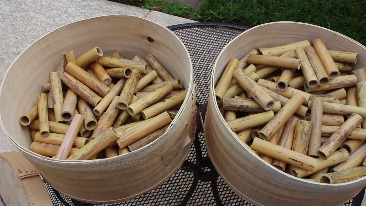 Processing Bassoon Cane Step 1