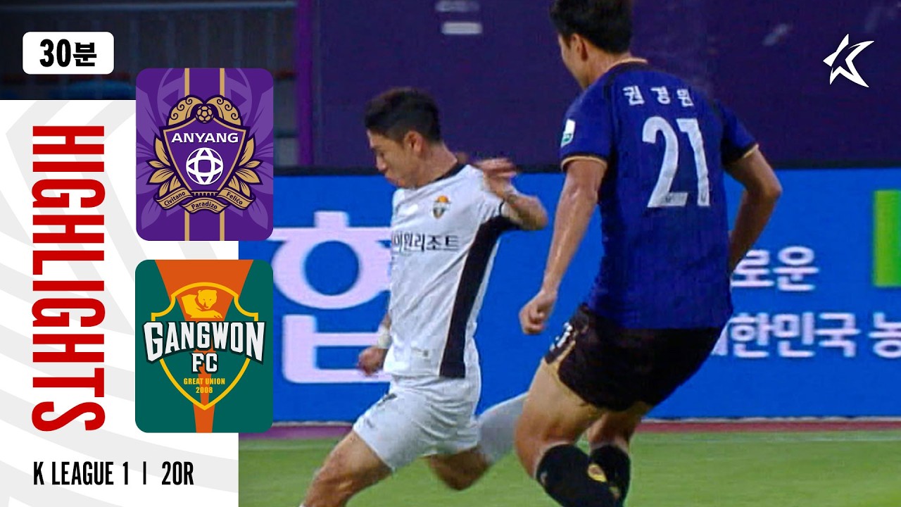 FC Anyang 2–1 Gangwon FC full highlights