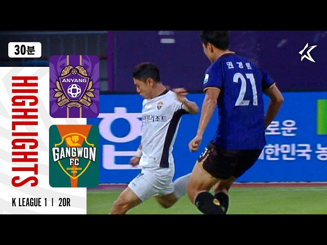 FC Anyang 2-1 Gangwon FC