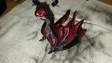3D Print Timelapse of Drogon from Game of Thrones