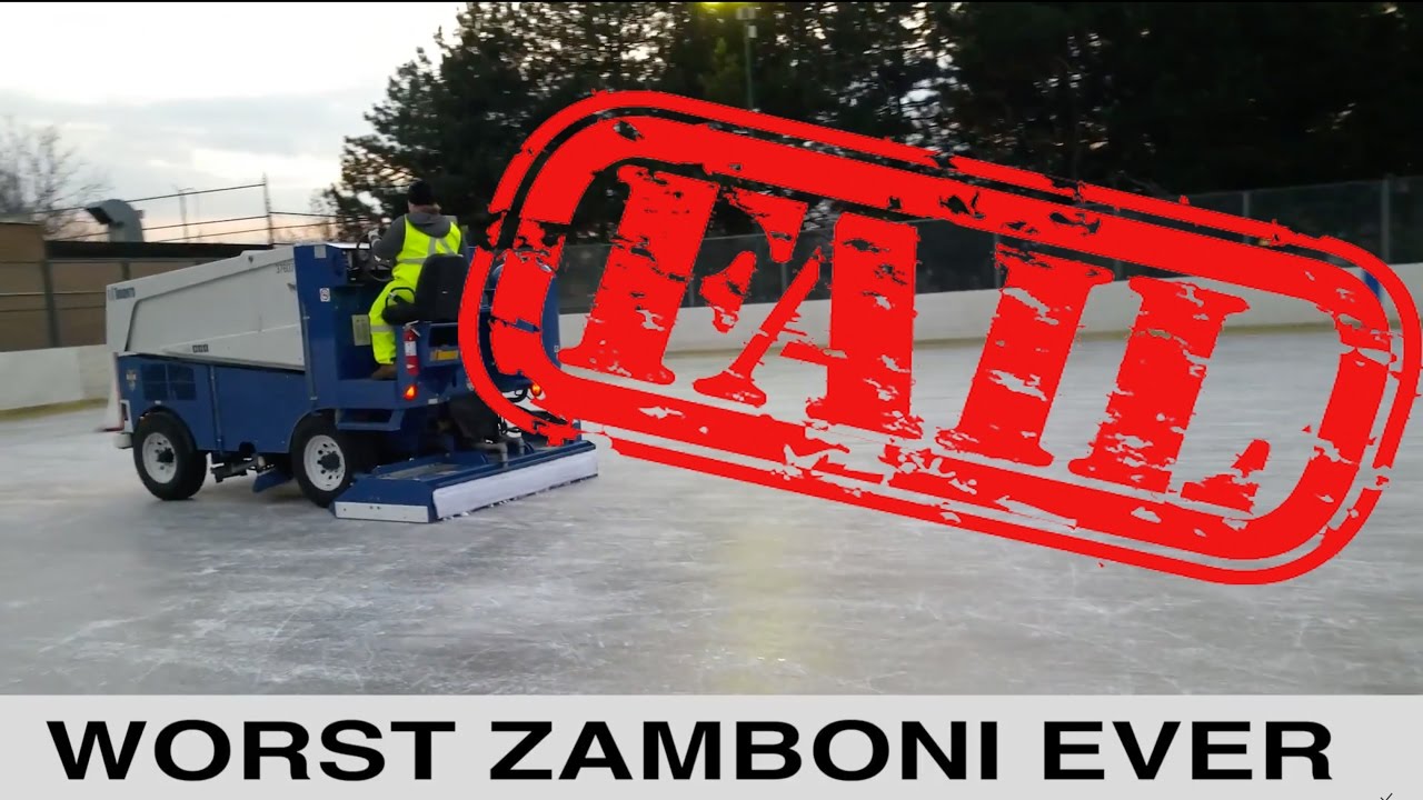 Zamboni Fail YouTube